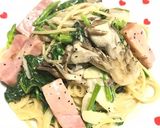 ☆きのことベーコンとほうれん草のパスタ☆作り方4写真