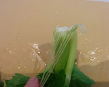 セロリの下処理と冷凍保存〜胡麻黒豆和え作り方5写真