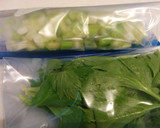 セロリの下処理と冷凍保存〜胡麻黒豆和え作り方10写真