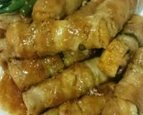 節約＆満足おかず☆厚揚げの肉巻き作り方8写真