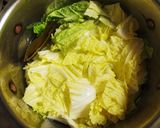 白菜と油揚げの煮物作り方2写真