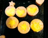 簡単お弁当おかず 魚肉ソーセージの卵焼き作り方5写真