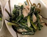 絶品！鶏ささみと細ねぎの梅マヨ和え作り方5写真