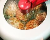 エリンギ入り秋の豚バーグ作り方4写真