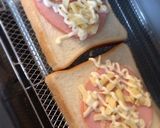 朝食♡簡単ハムマヨパン♡作り方1写真
