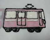 生クリームデコで簡単★電車のバナナケーキ作り方6写真