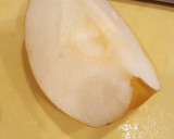 1歳半～の子供と食べる　梨の剥き方作り方1写真