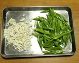 インゲンとさきいかのかき揚げ作り方1写真