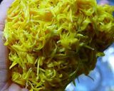 シャキシャキ食用菊の茹で方と胡麻ダレ作り方7写真