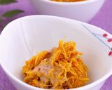 シャキシャキ食用菊の茹で方と胡麻ダレ作り方8写真