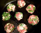 豚こまチーズ大葉まぜまぜ焼き作り方3写真