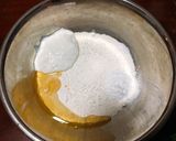 簡単☆フライパンでふんわりナン！作り方1写真
