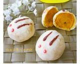 十五夜に♥お月見うさぎのカボチャ饅頭作り方10写真