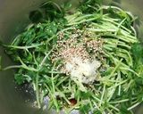 シャキシャキ食感☆豆苗のナムル作り方4写真