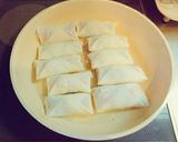 揚げない!!イタリアン風春巻き〜しそ風味作り方8写真