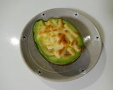 アボカドのごま味噌マヨチーズ焼き作り方4写真