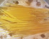 ベーコンのワンポットクリームスープパスタ作り方3写真