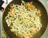 蓮根と人参と豚肉のきんぴら作り方8写真