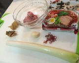 魂の坦々麺 サッポロ一番ごま味作り方1写真