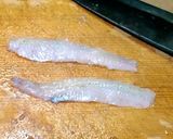 メギス（ニギス）の天丼 唐揚げ 刺身作り方17写真