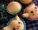 発酵1分!時短パン★エイリアンの丸パン作り方12写真