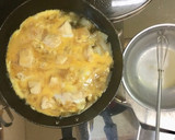 冷凍ササミで親子丼　我が家の丼作り方16写真