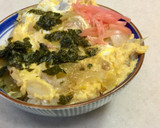 冷凍ササミで親子丼　我が家の丼作り方19写真