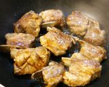 スペアリブにＢＢＱソースっぽいの。作り方6写真