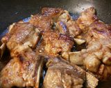 スペアリブにＢＢＱソースっぽいの。作り方7写真