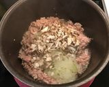 手作り舞茸入りミートソースの、スパゲティ作り方4写真