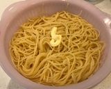 手作り舞茸入りミートソースの、スパゲティ作り方8写真