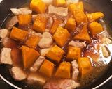豚とかぼちゃの煮物作り方4写真