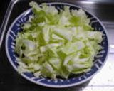 ごはんがすすむ！＊キャべ豚ねぎソース＊作り方1写真