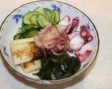 簡単！焼きネギと蛸の酢の物作り方6写真