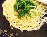 たっぷり大葉と玉ねぎパスタ作り方2写真