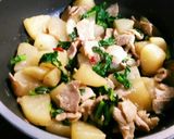 ☆大根と豚肉のピリ辛炒め☆レンジと鍋で！作り方5写真