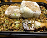おこげが美味しい！おこげのそば飯作り方7写真