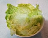 ガチソースで挽肉とレタスの旨包み作り方4写真