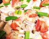 ☆きのことベーコンとほうれん草のパスタ☆作り方5写真