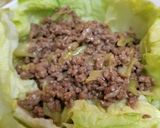 ガチソースで挽肉とレタスの旨包み作り方7写真
