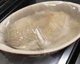 レモン塩葱どっさり♡レンジde蒸し鶏作り方3写真