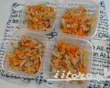 時短♪低糖質♪離乳食OK♪きんぴらごぼう作り方5写真