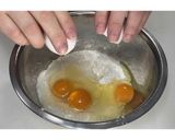 レタスとにらのお好み焼き★動画あり★作り方5写真