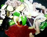 茄子と豚肉のコク旨甘酢炒め♥簡単中華☆作り方5写真