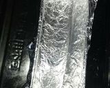 材料3つ【柿+ＨＭ+牛乳】パウンドケーキ作り方3写真