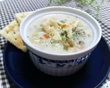 スープ加減は自在♪クラムチャウダーパスタ作り方13写真