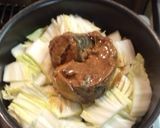 超簡単！さば味噌煮缶と白菜の煮物作り方5写真
