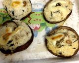 しいたけのマヨ豆腐焼き作り方3写真