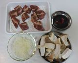 豚肩ロース肉のバルサミコ酢煮作り方1写真