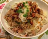 こんにゃく麺で汁無し坦々麺 ダイエットに作り方7写真